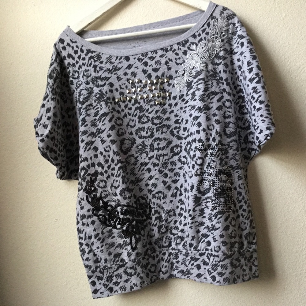 Embellished Sweatshirt Top